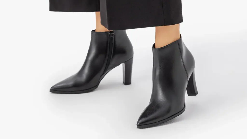 czarne botki