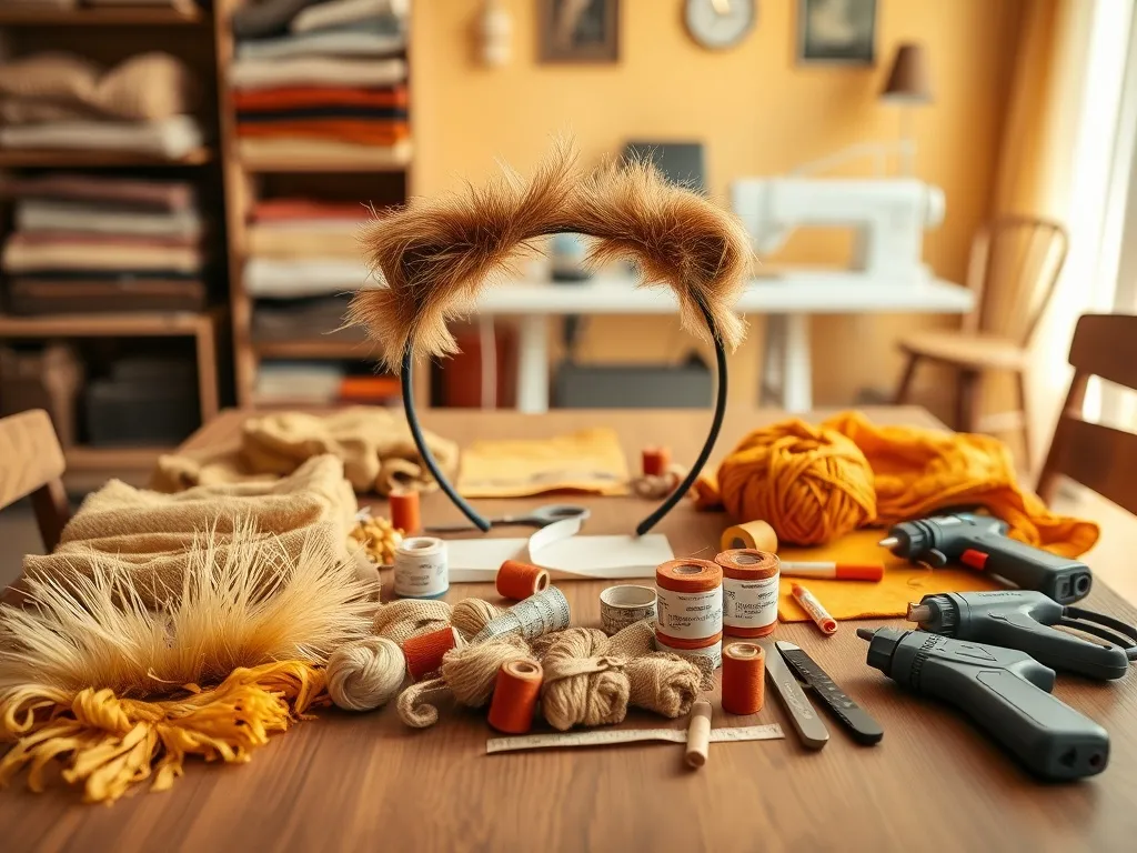 Jak zrobić strój lwa? Przewodnik krok po kroku