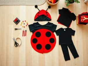 Jak zrobić strój biedronki? Prosty przewodnik krok po kroku