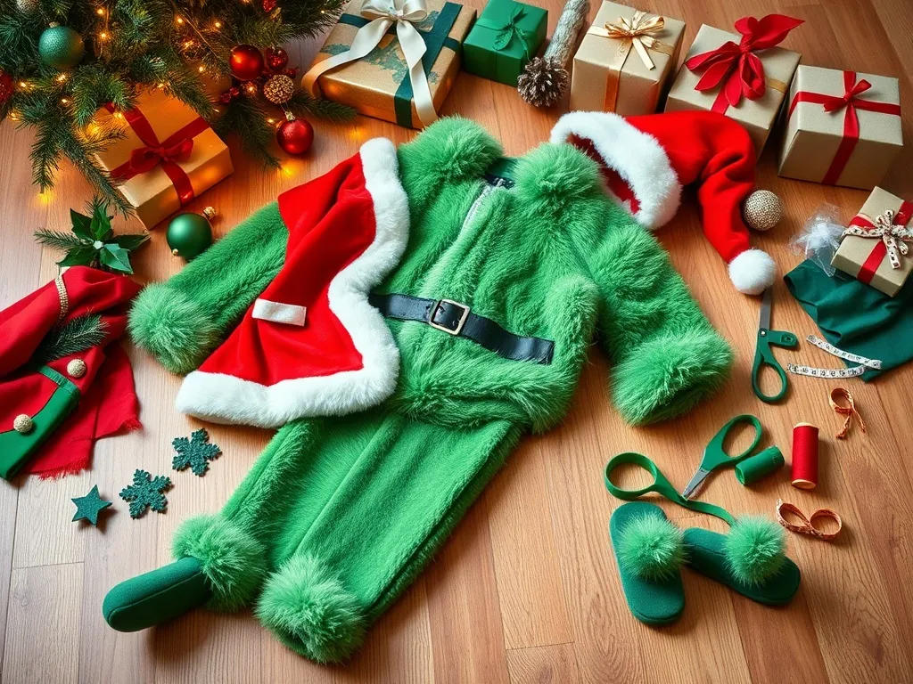 Jak zrobić strój Grinch? Prosty przewodnik krok po kroku