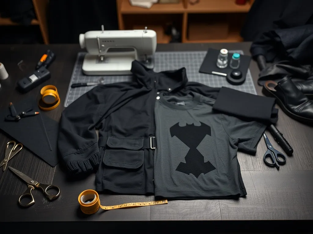 Jak zrobić strój Batmana? Przewodnik krok po kroku