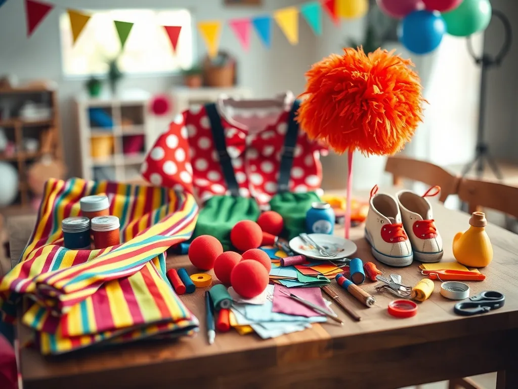 Jak zrobić strój klauna? Przewodnik krok po kroku