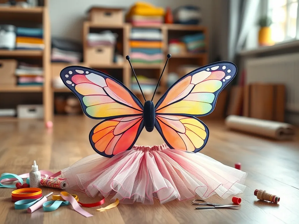 Jak zrobić strój motyla dla dziewczynki na karnawał?