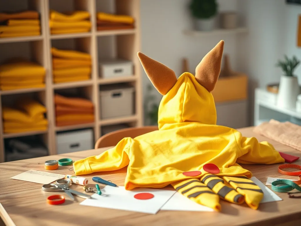 Jak zrobić strój Pikachu? Prosty przewodnik krok po kroku