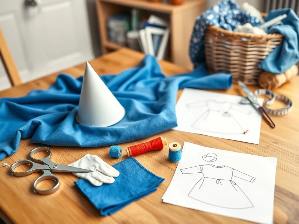 Jak zrobić strój smerfa? Przewodnik krok po kroku