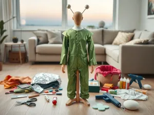 Jak zrobić strój kosmity? Przewodnik krok po kroku